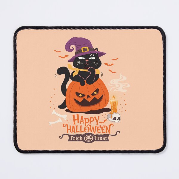 Item preview, Halloween Black Cat designed and sold by LazyCaat.