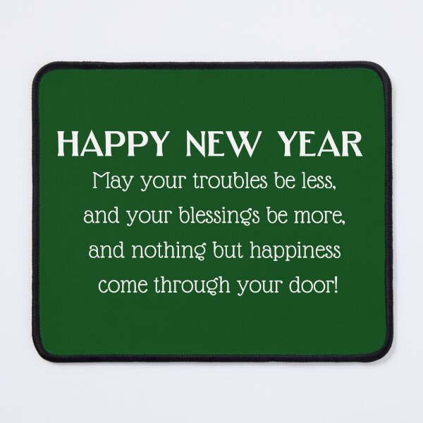 Item preview, New Year Blessing Irish Quote designed and sold by wejollydigitals.