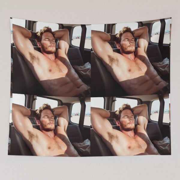 Item preview,  chris pratt shirtless designed and sold by ZENITHSPARK1.
