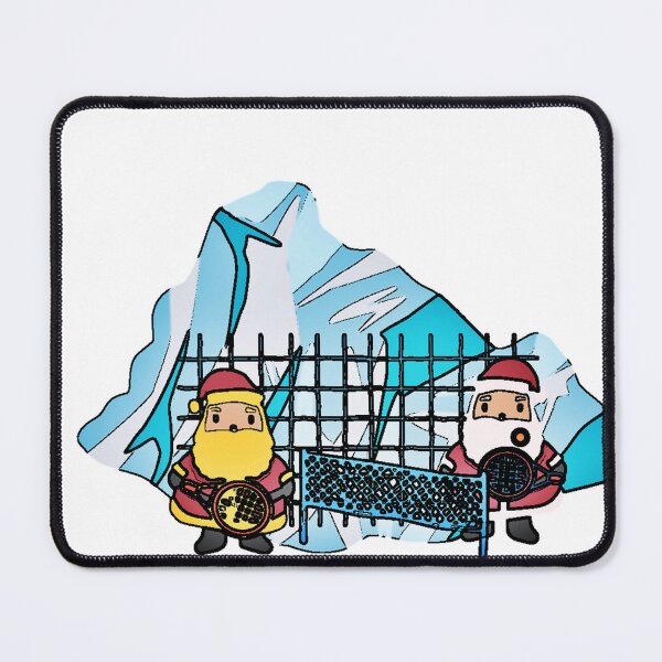 Item preview, Santa Smash: Beard Battle on the Tennis Court designed and sold by Olojo.