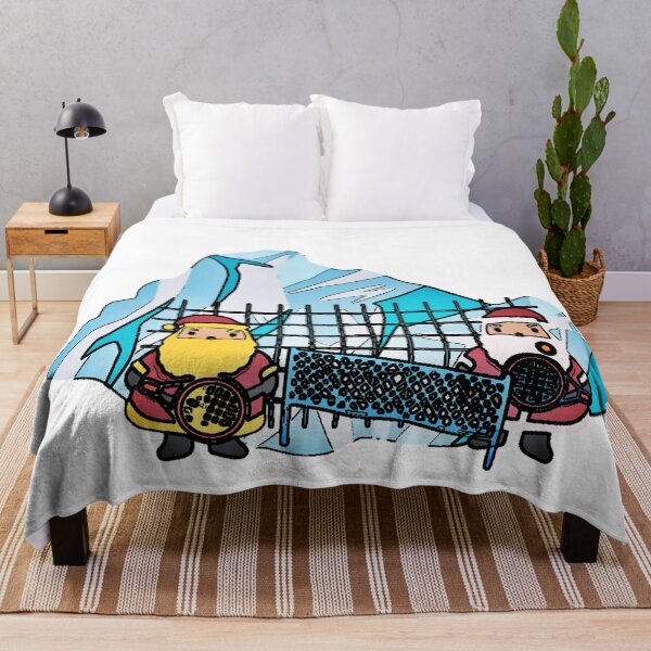 Item preview, Santa Smash: Beard Battle on the Tennis Court designed and sold by Olojo.