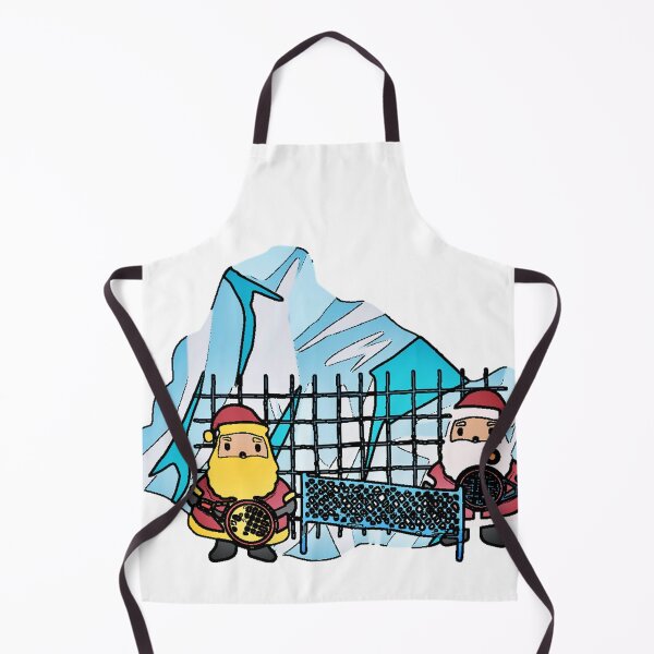 Item preview, Santa Smash: Beard Battle on the Tennis Court designed and sold by Olojo.