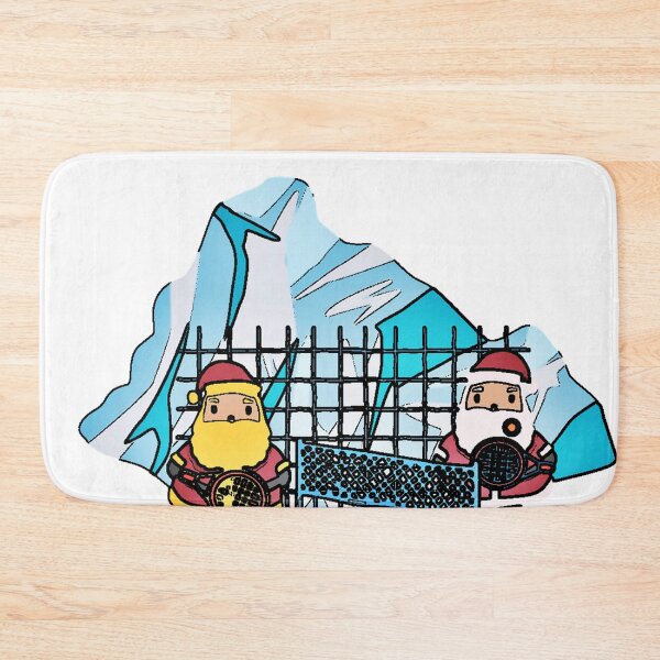 Item preview, Santa Smash: Beard Battle on the Tennis Court designed and sold by Olojo.