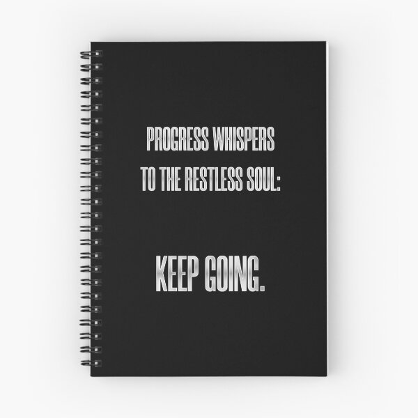 Item preview, Progress Whispers to the Restless Soul: Keep Going designed and sold by Syahrasi.