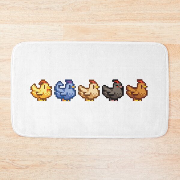 Item preview, Stardew Valley Chickens designed and sold by chipmuckdesignn.