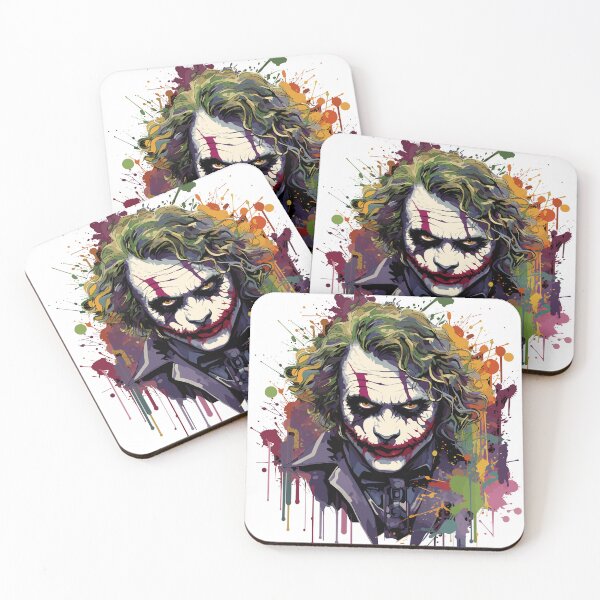 Item preview, The Iconic Heath Ledger Joker: Unleash Chaos with this Exclusive Design #5 designed and sold by ZADpro.
