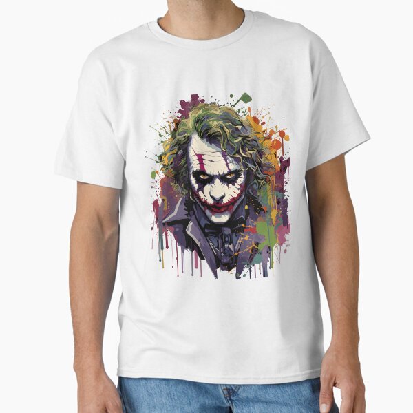 Item preview, The Iconic Heath Ledger Joker: Unleash Chaos with this Exclusive Design #5 designed and sold by ZADpro.