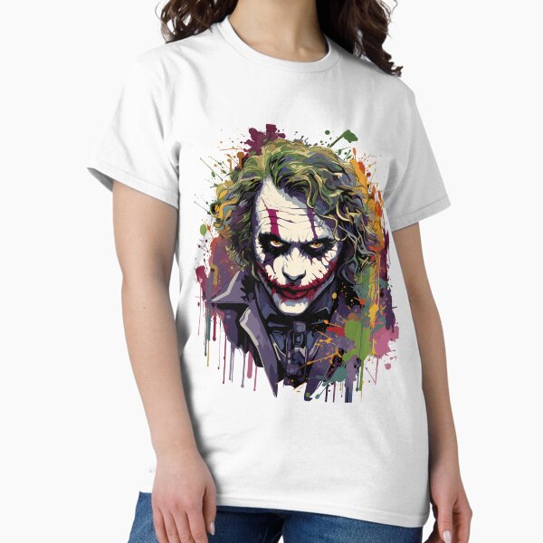 Item preview, The Iconic Heath Ledger Joker: Unleash Chaos with this Exclusive Design #5 designed and sold by ZADpro.