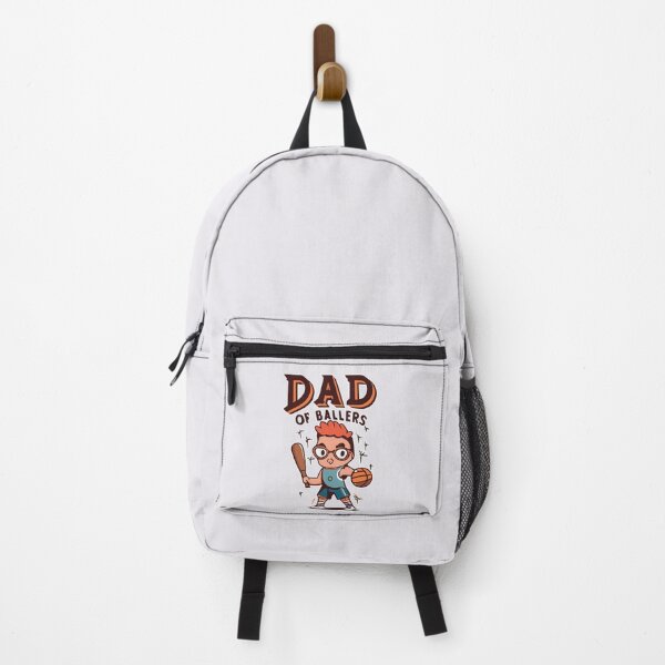 Item preview, Dad of Ballers Basketball Baseball Dad Fathers Day Funny T-Shirt designed and sold by MizoX7.