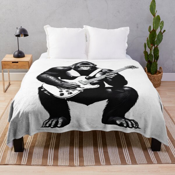 Item preview, Musician Animals Orchestra Gorilla Guitarist designed and sold by joyfulcow.