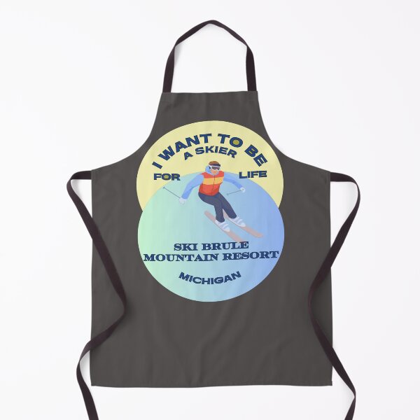 Item preview, Ski Brule Michigan.  Gift Ideas For The Ski Enthusiast. designed and sold by LindaLG.