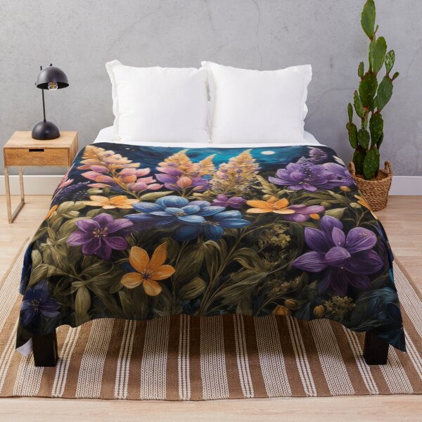 Item preview, Modern Flower Paint Art designed and sold by PalettePetal.