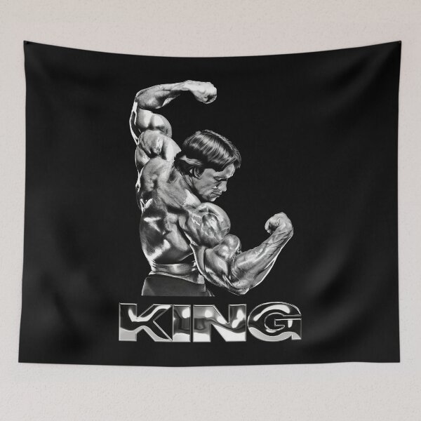 Item preview, King Arnold schwarzenegger Fan art. designed and sold by HuzaifaNaveedh.
