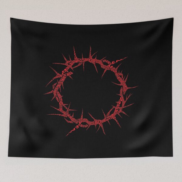 Item preview, Thorns to Roses: Jesus' Journey Tee designed and sold by clevercraft58.