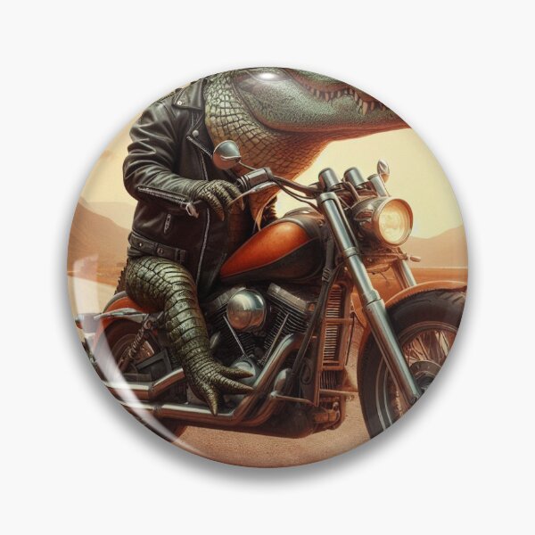 Artikelvorschau, „Der Rebellen-Alligator: Ein erstaunliches digitales Kunstwerk auf zwei Rädern“ entworfen und verkauft von Mabedi.
