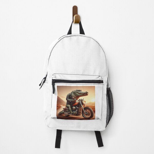 Item preview, The Rebel Alligator: An Amazing Work of Digital Art on Two Wheels" designed and sold by Mabedi.