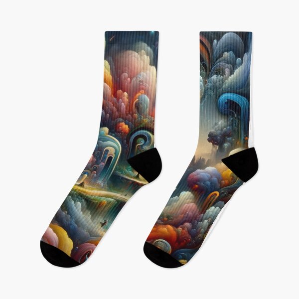 Item preview, Whispers of the Ether: A Surrealist Odyssey designed and sold by ryspayevkaisar.