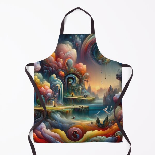 Item preview, Whispers of the Ether: A Surrealist Odyssey designed and sold by ryspayevkaisar.