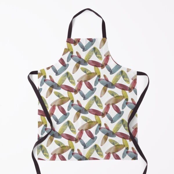 Item preview, Oval shape watercolor white designed and sold by Alessandro Remo Mazzoni Remotextiles.