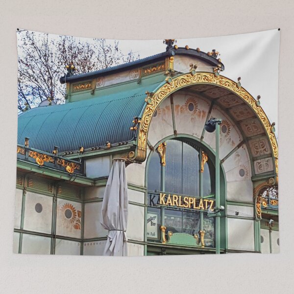 Item preview, Plaza Karlsplatz. Viena designed and sold by Tereza Pilar Art.