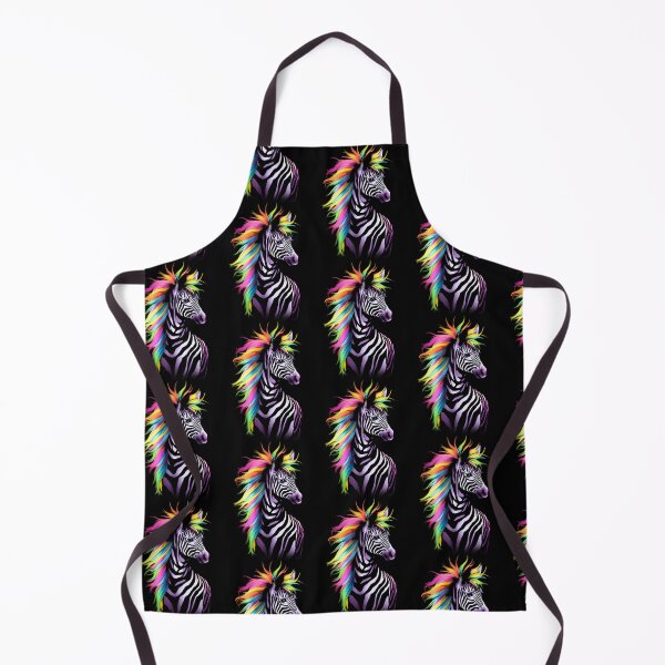 Item preview, Rainbow Mane Zebra Shirt Design by Zeesdesign on Redbubble designed and sold by ZEESDESIGN.