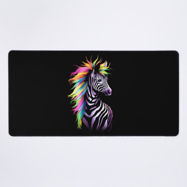 Item preview, Rainbow Mane Zebra Shirt Design by Zeesdesign on Redbubble designed and sold by ZEESDESIGN.