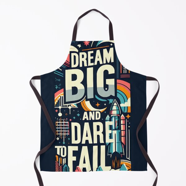 Item preview, Dream big and dare to fail, typography designed and sold by maxmaj.
