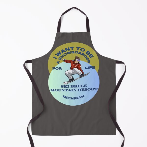 Item preview, Ski Brule Michigan. Snowboarding. Gift Ideas For The Ski Enthusiast. designed and sold by LindaLG.