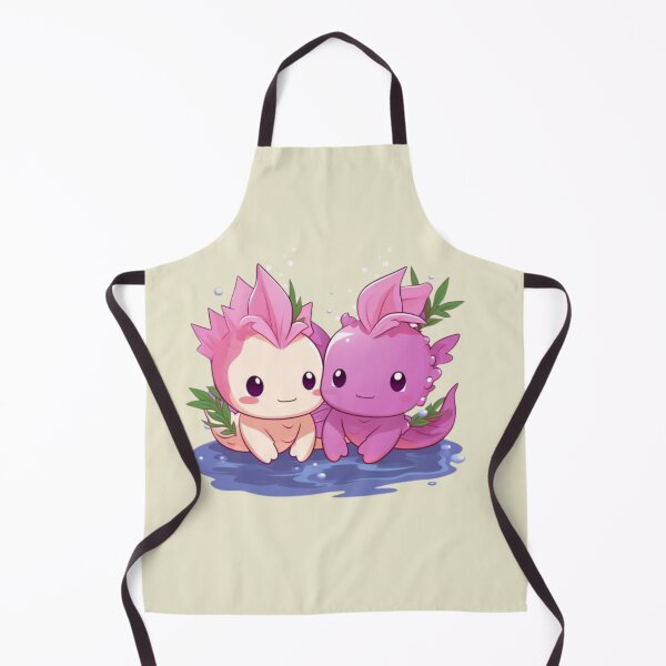 Item preview, Happy Kawaii Axolotl Couple Art Classic T-Shirts designed and sold by Modtanoydesign.