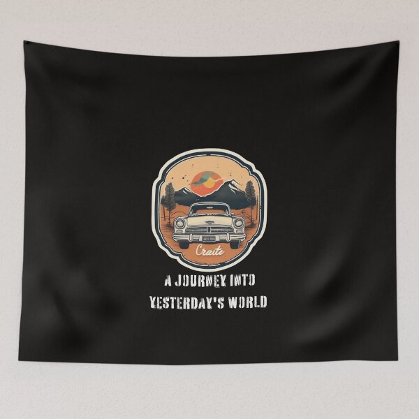 Item preview,  car classic  "Explore the magic of the past: a journey into the world of yesterday in the middle of the desert" designed and sold by design-hocter.