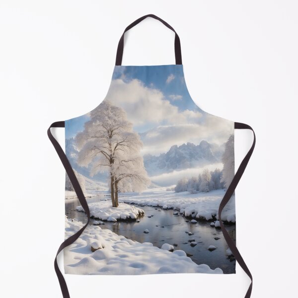 Item preview, Serene Snow-Covered Landscape designed and sold by PalettePetal.