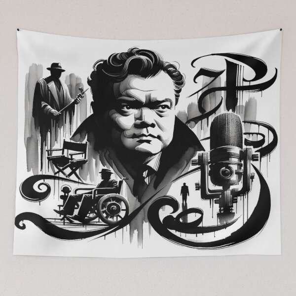 Item preview, Orson Welles: Shadows of Genius designed and sold by CanvasLady.