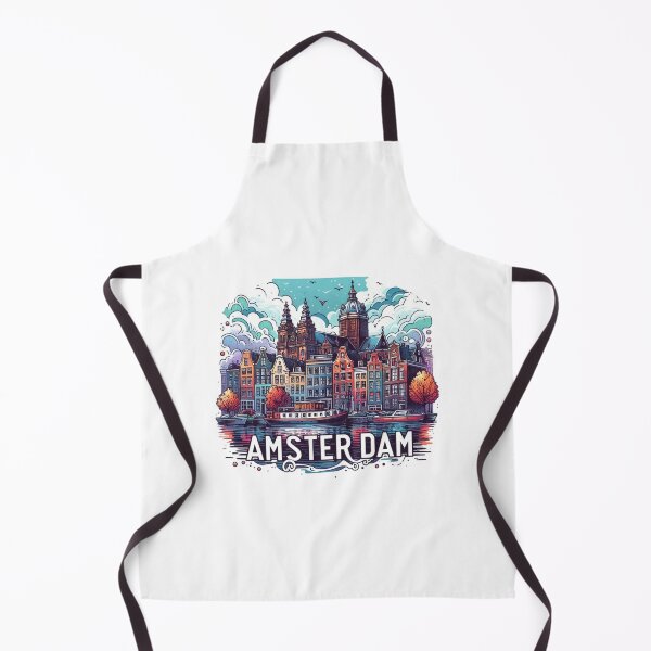 Item preview, Amsterdam Nethrlands Watercolor designed and sold by PaintMeWorld.