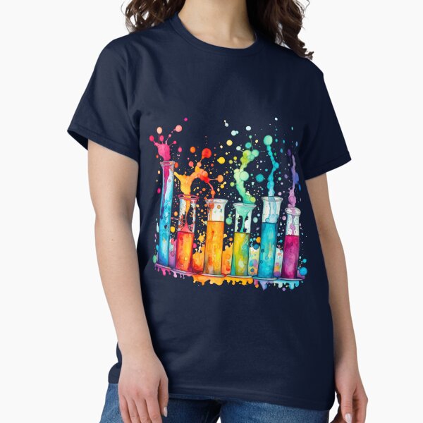 Item preview, Watercolor Science-Chemistry Test Tubes designed and sold by GrinGalore.