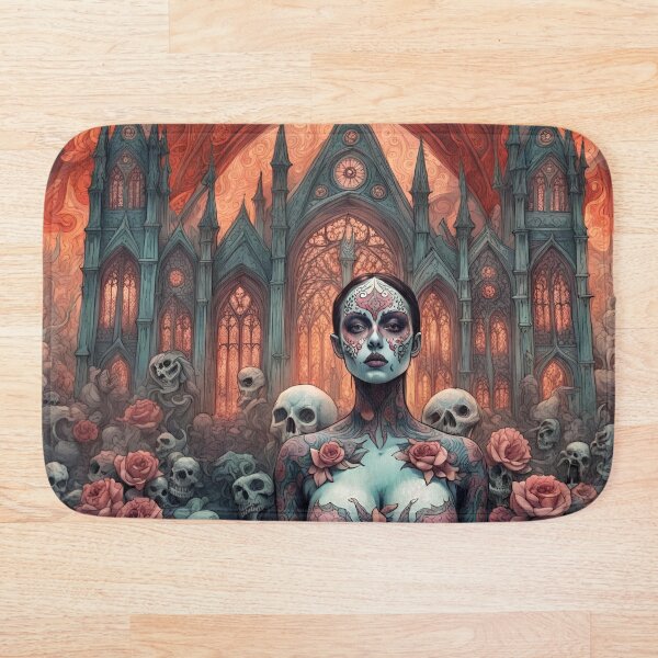 Item preview, Calavera de azúcar gótica designed and sold by AlPhred.