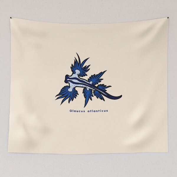 Item preview, Vintage Blue glaucus, Nudibranch Lover Design designed and sold by AryaSubramanian.