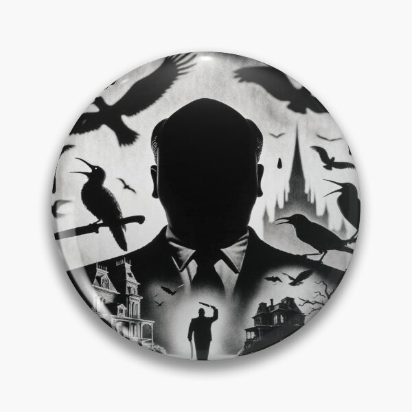 Item preview, Master of Suspense: The Hitchcock Silhouette designed and sold by CanvasLady.