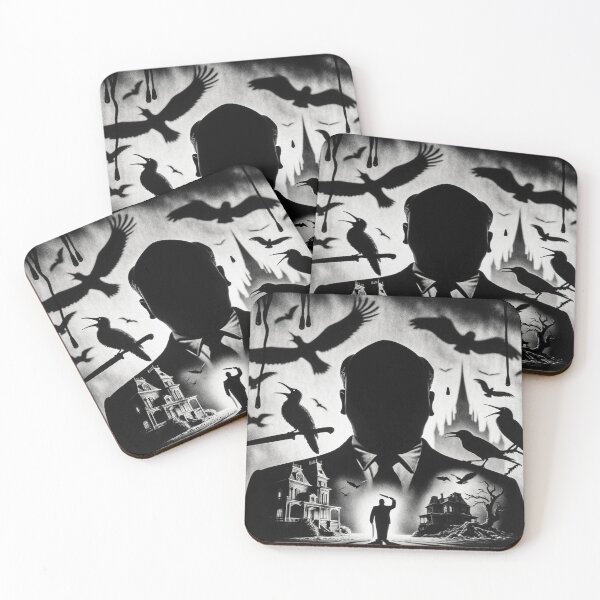 Item preview, Master of Suspense: The Hitchcock Silhouette designed and sold by CanvasLady.