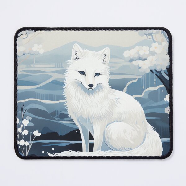 Item preview, Arctic Fox Cub, Wildlife Art for all Animal Lovers designed and sold by WILDEVIOLET.