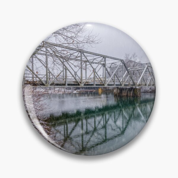 Item preview, Ozark Missouri Bridge Winter Blizzard designed and sold by mljdwhite.