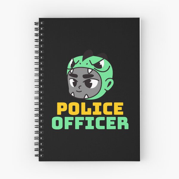 Item preview, Police Officer Design with Tiny Character designed and sold by PRIVARSHU.