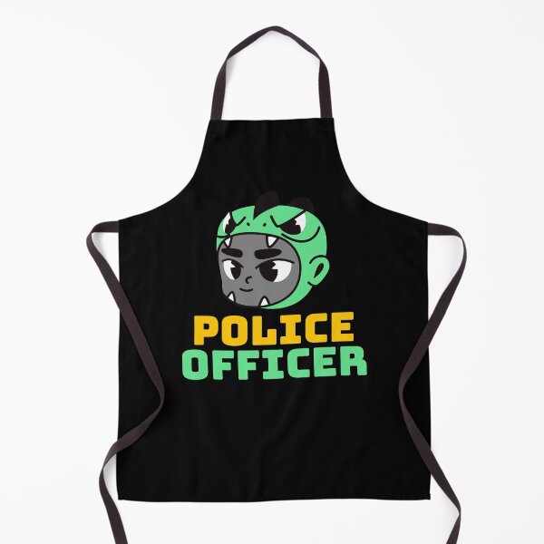 Item preview, Police Officer Design with Tiny Character designed and sold by PRIVARSHU.