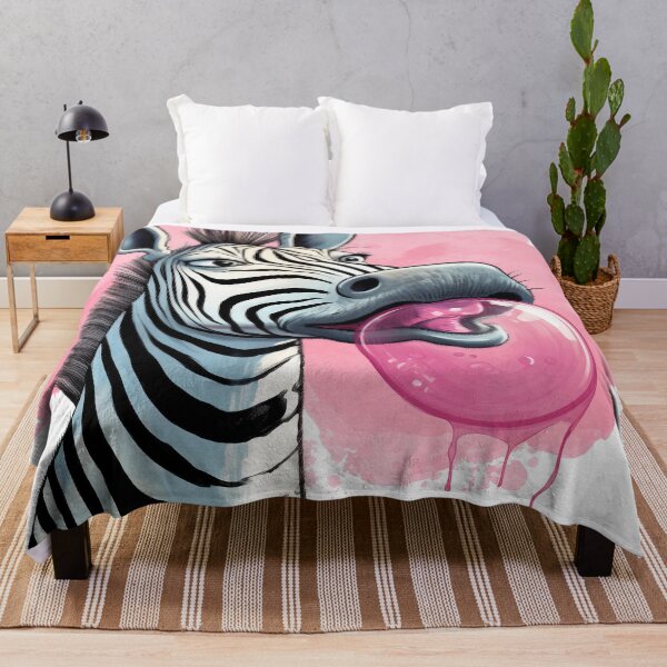 Item preview, Bubblegum and the Stripped Zebra designed and sold by WhatThePawArts.