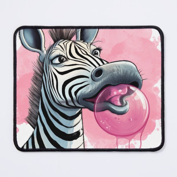 Item preview, Bubblegum and the Stripped Zebra designed and sold by WhatThePawArts.