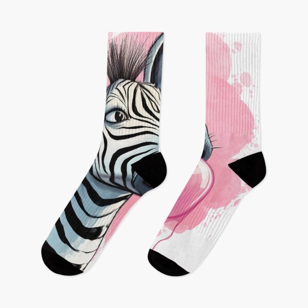 Item preview, Bubblegum and the Stripped Zebra designed and sold by WhatThePawArts.