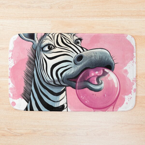 Item preview, Bubblegum and the Stripped Zebra designed and sold by WhatThePawArts.
