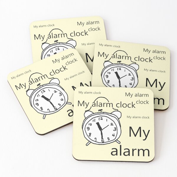 Item preview, My alarm clock designed and sold by zzzozzo.
