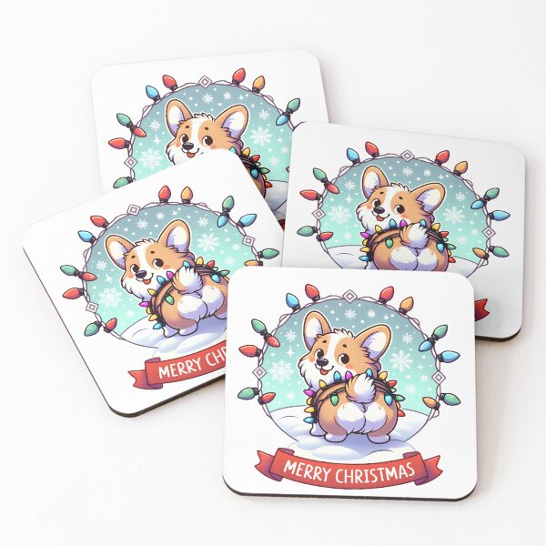 Item preview, Corgi Claus's Cheeky Greeting designed and sold by EpicPaws.