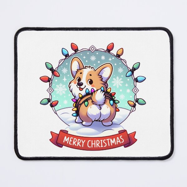 Item preview, Corgi Claus's Cheeky Greeting designed and sold by EpicPaws.
