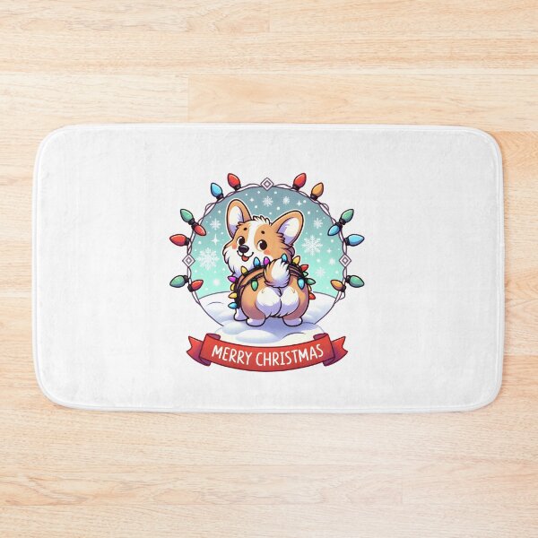 Item preview, Corgi Claus's Cheeky Greeting designed and sold by EpicPaws.